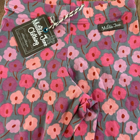 Matilda Jane Floral Ruffle Leggings - Picture 2 of 7